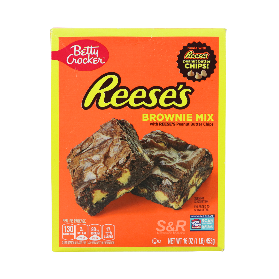 Reese's Brownie Mix with Peanut Butter Chips 453g